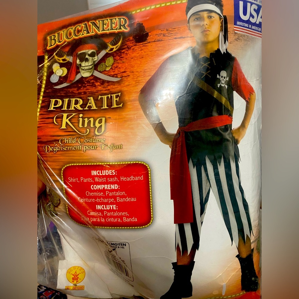 Boys pirate costume
